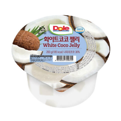 Dole)컵젤리 화이트코코 200g